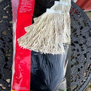 Rubbermaid Cotton Loop Mop Head in Natural Beige 24 in /3 pk